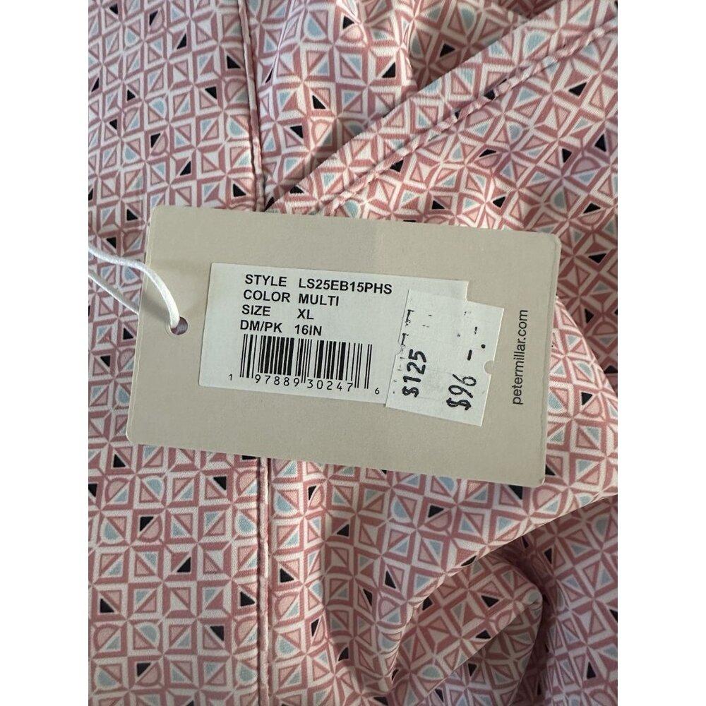 NEW Peter Millar XL Just A Splash Alice Petal Hem Skort Golf SKirt Pink Multi 16 - Picture 4 of 4